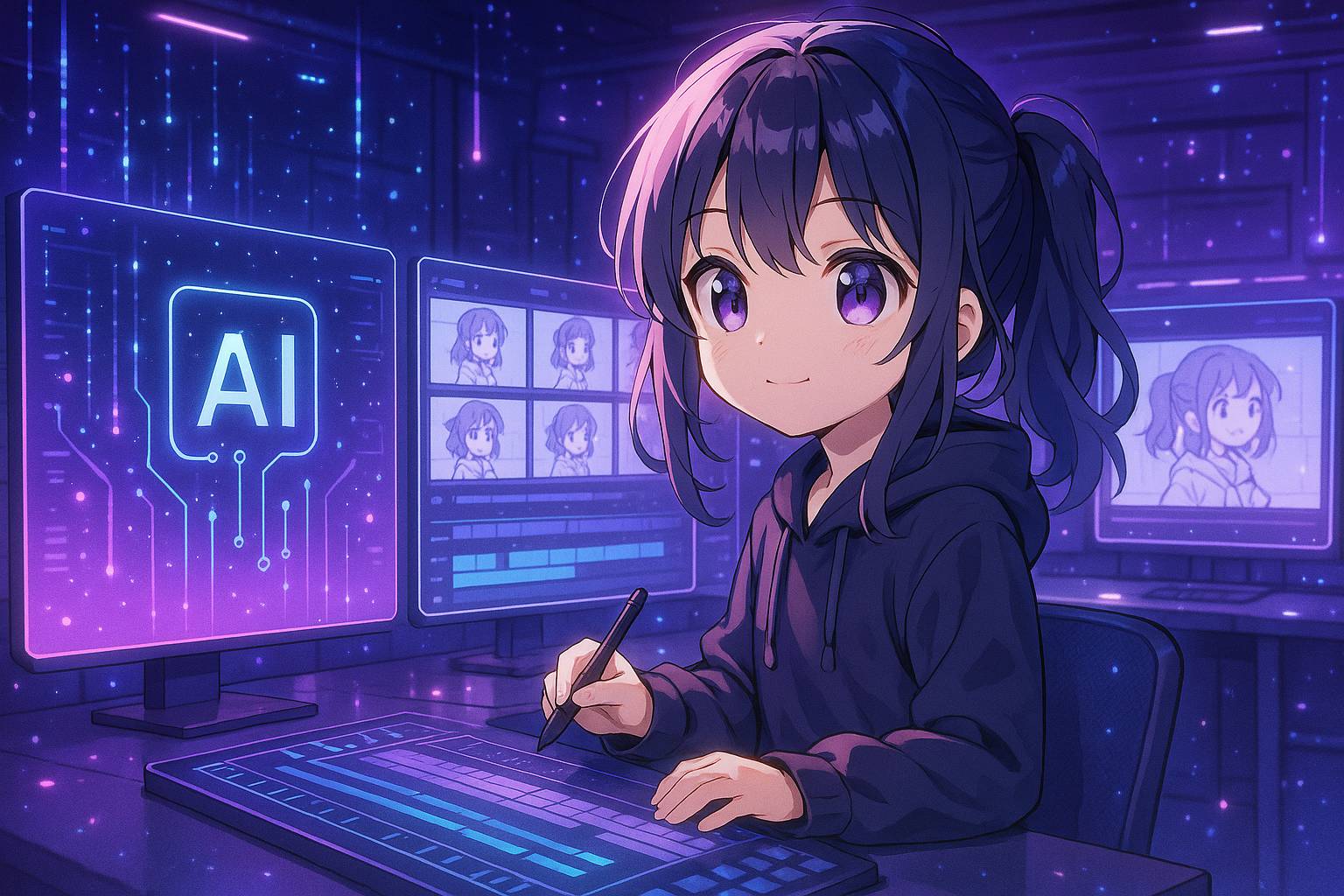 高清动漫AI动漫技术