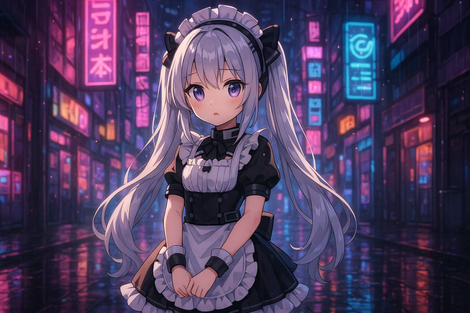 高清动漫教程动漫 - 赛博朋克少女